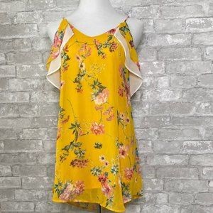 Sienna Sky cold shoulder floral dress Size XS